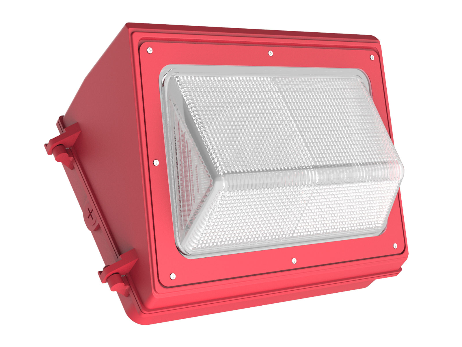 RZ 60W red wall pack light fixture - RZ Lighting
